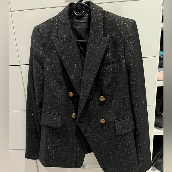 NEW Elie Tahari double breasted tweed blazer - Picture 3 of 6